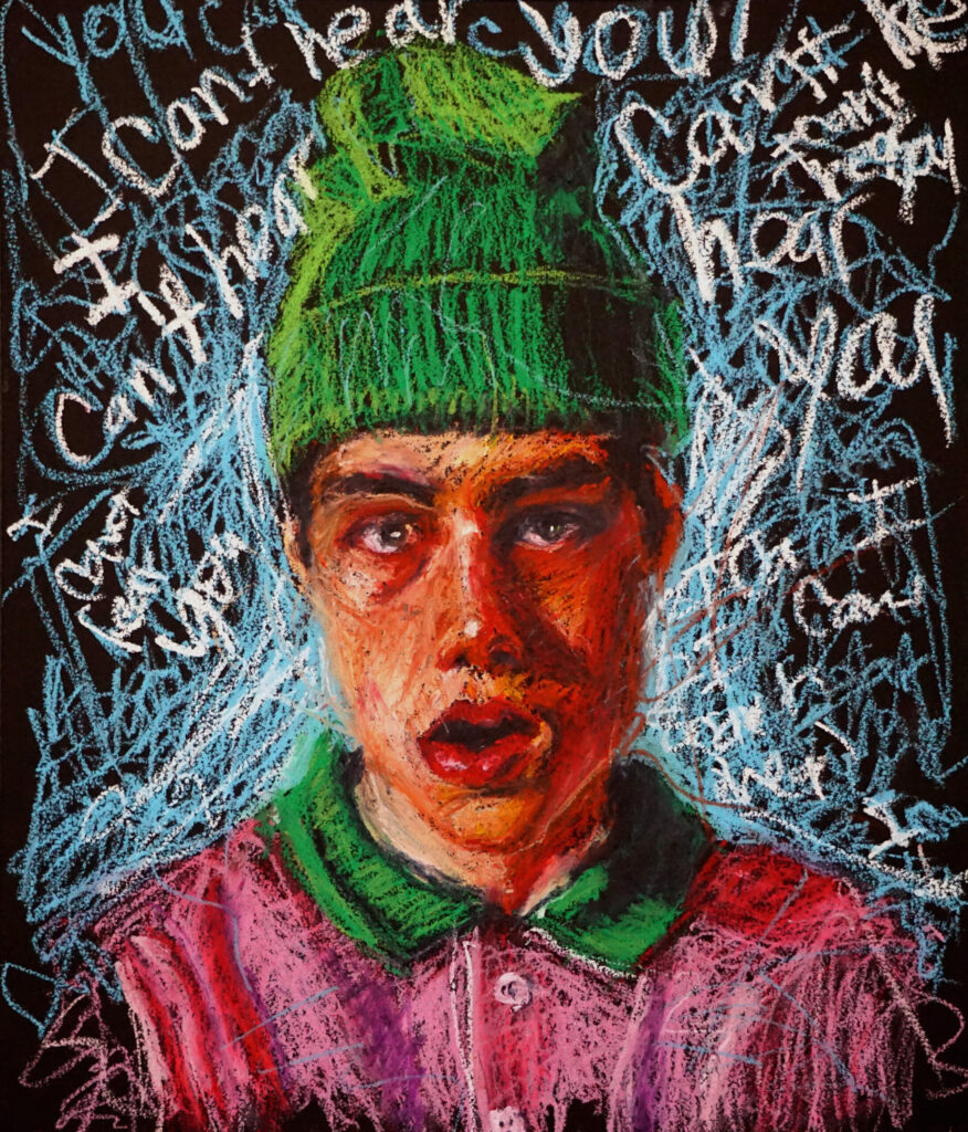 I Can’t Hear You Green Hat