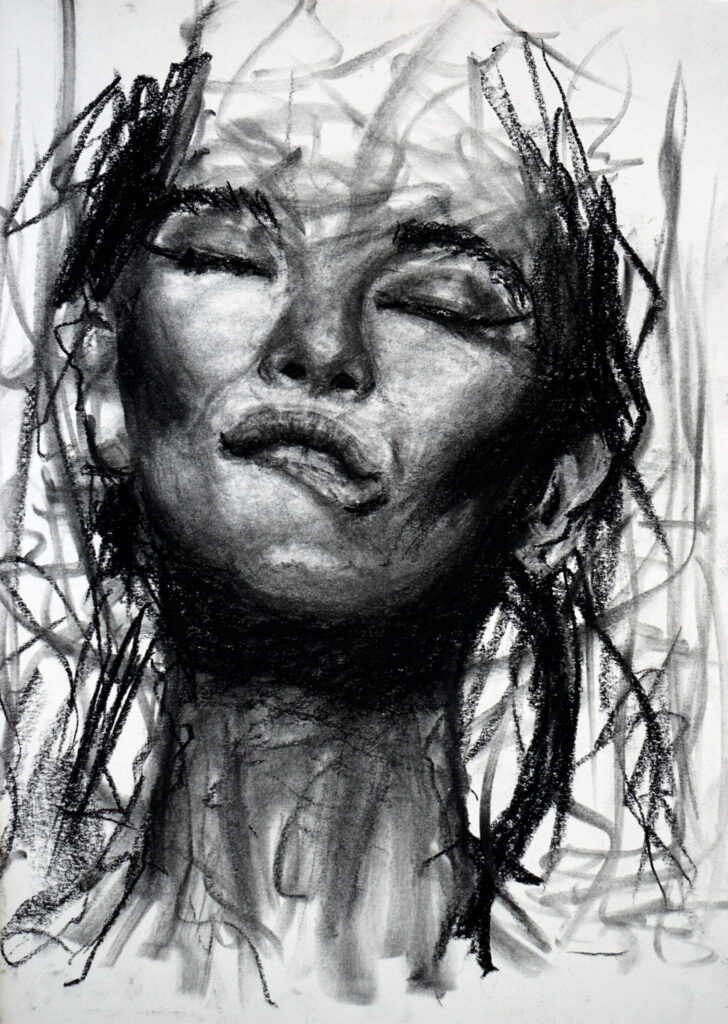 Girl Biting Lip